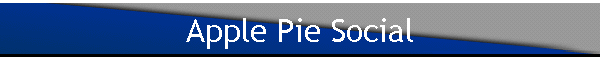 Apple Pie Social