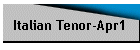 Italian Tenor-Apr1