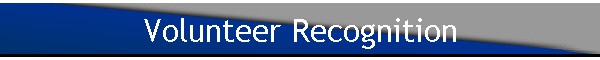 Volunteer Recognition