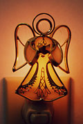 Angel Nightlight in gold