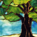 Tree of Life in Stained Glass